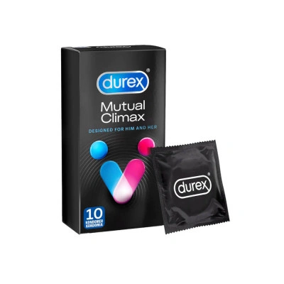 10 бр. Задържащи презервативи Durex Mutual Pleasure