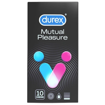 10 бр. Задържащи презервативи Durex Mutual Pleasure