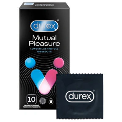 10 бр. Задържащи презервативи Durex Mutual Pleasure
