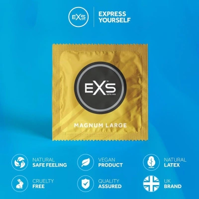 Големи презервативи EXS Magnum 60 mm.