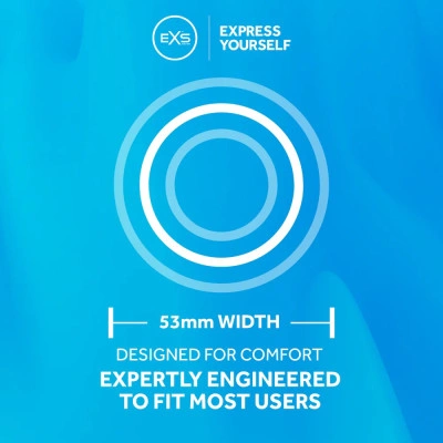 48 бр. Ултра тънки презервативи EXS Nano Thin