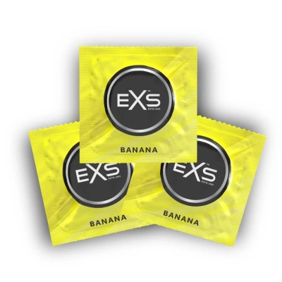 100 бр. Презервативи EXS Banana