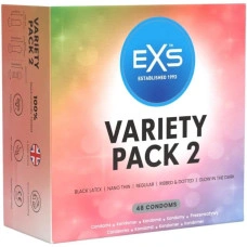 48 бр. Презервативи EXS Variety Pack 2
