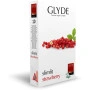 10 бр. веган презервативи Glyde Slimfit с аромат на ягода 
