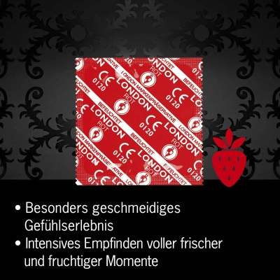 London Red с вкус на ягода от Durex