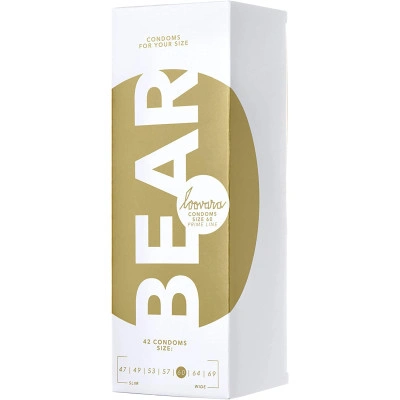 42 бр. Презервативи Loovara Bear 60 мм
