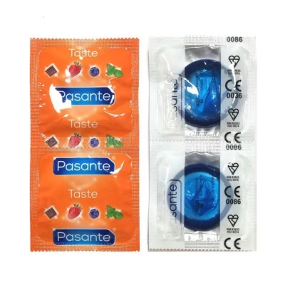 Ароматни презервативи Pasante Blueberry 