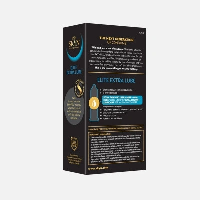 Тънки нелатексови презервативи Skyn Elite Extra Lube 