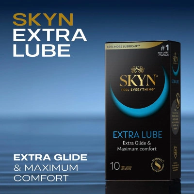 Нелатексови презервативи Skyn Extra Lube