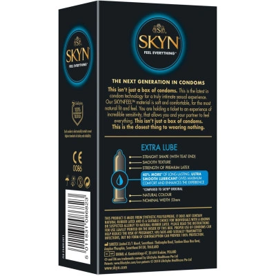 Нелатексови презервативи Skyn Extra Lube