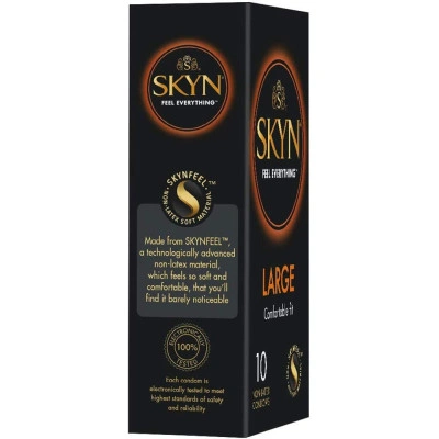 Големи нелатексови презервативи Skyn Large 